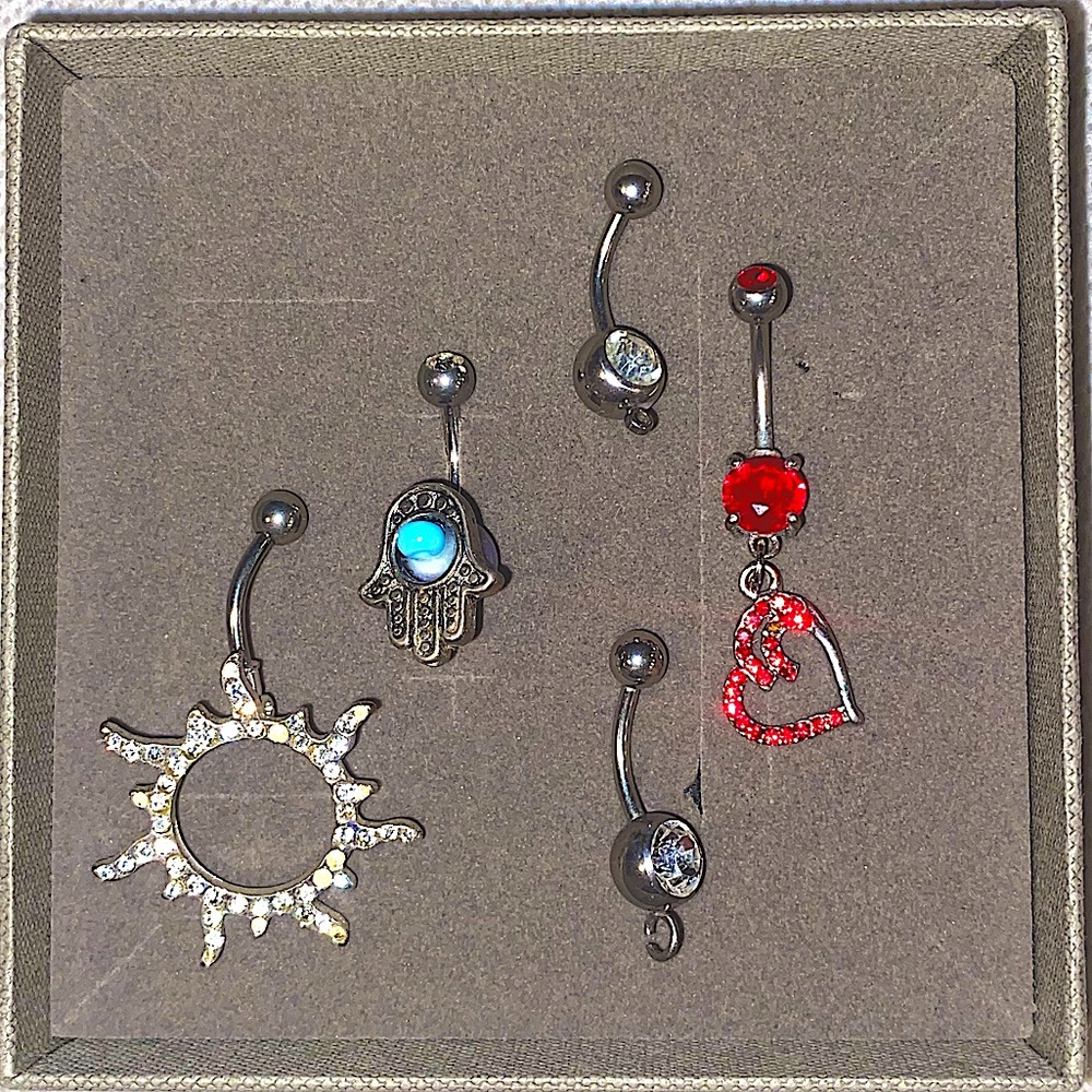 Belly Button Ring Bundle